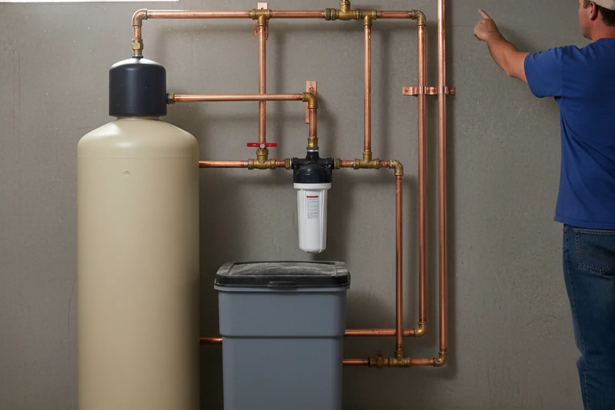 Whole-house water treatment system installed in Jennings